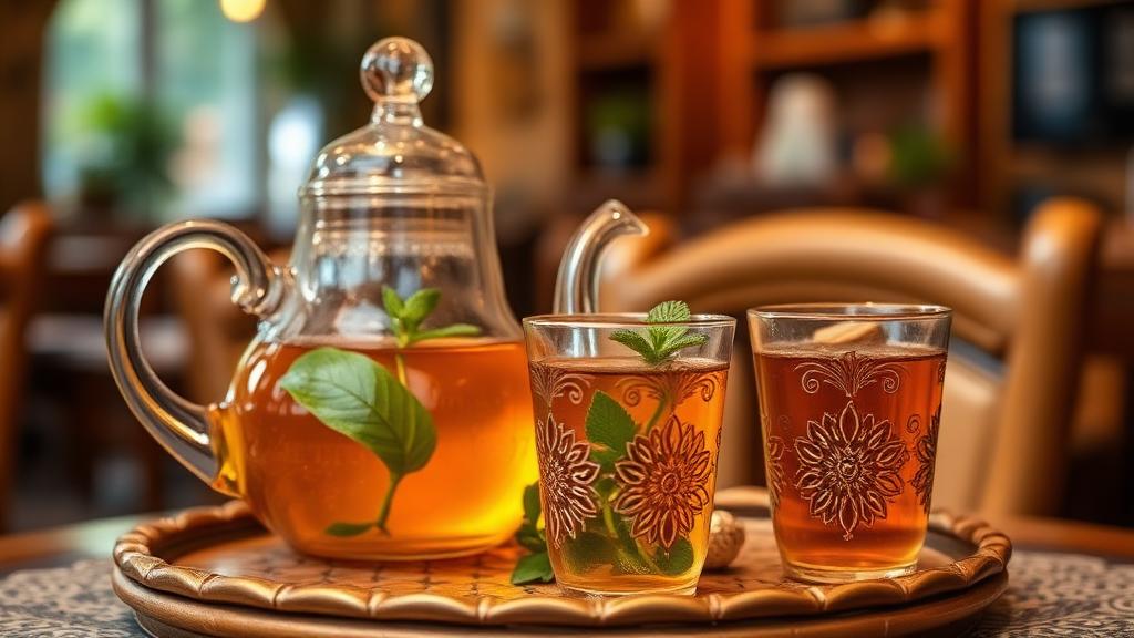 الشاي والمشروبات التقليدية